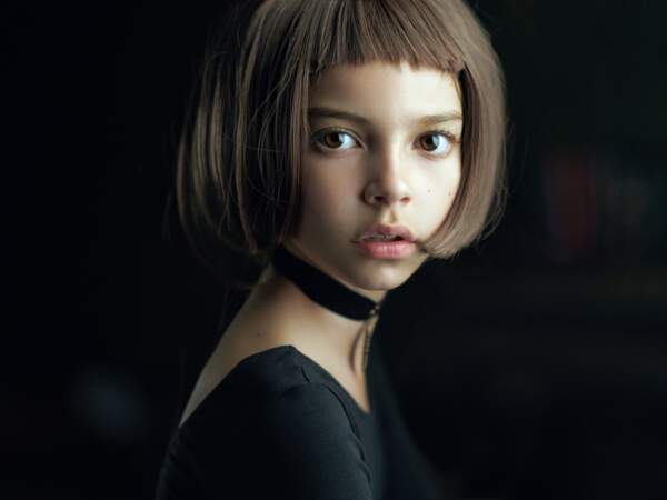 Portrait inspiré de Mathilda, personnage joué par Natalie Portman dans "Leon"