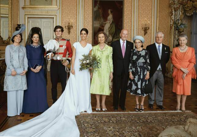 Mariage de Fernando Fitz-James Stuart et de Sofia Palazuelo en présence de la reine Sofia d'Espagne