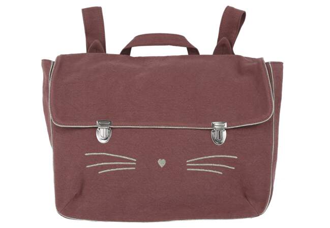 Cartable chat 