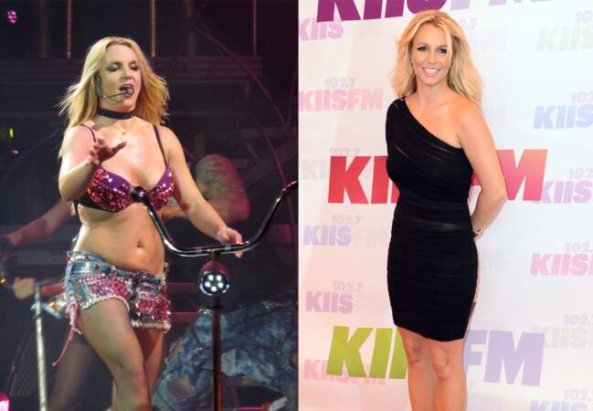 Britney Spears avant et après son régime 