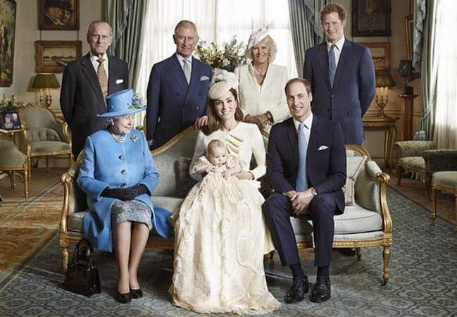 La famille royale réunie pour l'événement