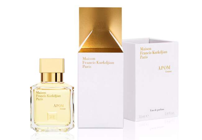 APOM femme, Maison Francis Kurkdjian Paris : parfum à l'ylang-ylang