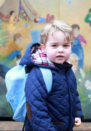 Une première rentrée en maternelle pour le prince George !