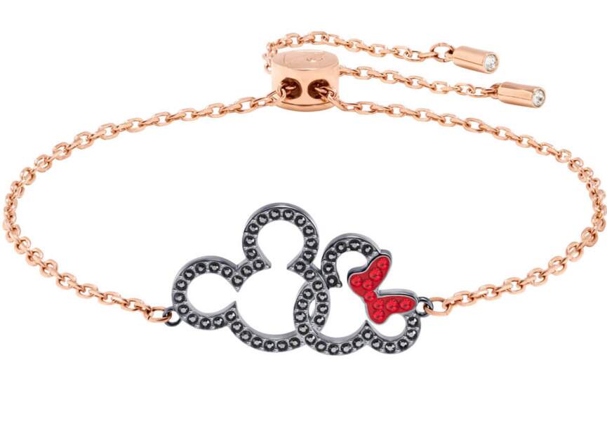 Mickey : le bracelet Swarovski