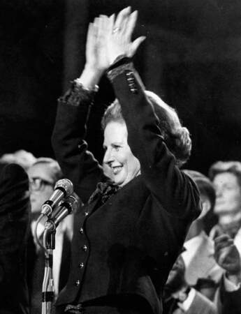 Le 13 octobre 1978, Margaret Thatcher obtient une standing ovation à la fin de son discours.