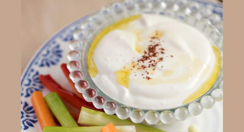 Sauce yaourt à l'huile d'olive