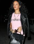 Le blouson biker Rihanna
