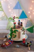 Gâteau piñata « île au trésor »