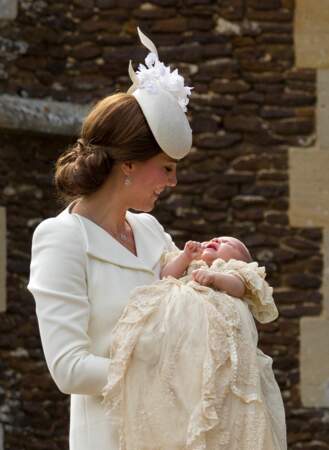 La princesse Charlotte et sa mère, Kate Middleton