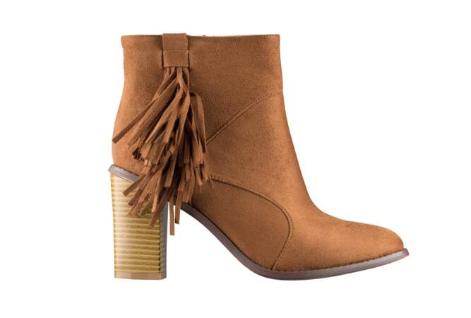 Boots couleur online camel