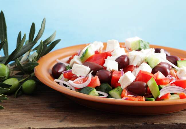 La salade grecque
