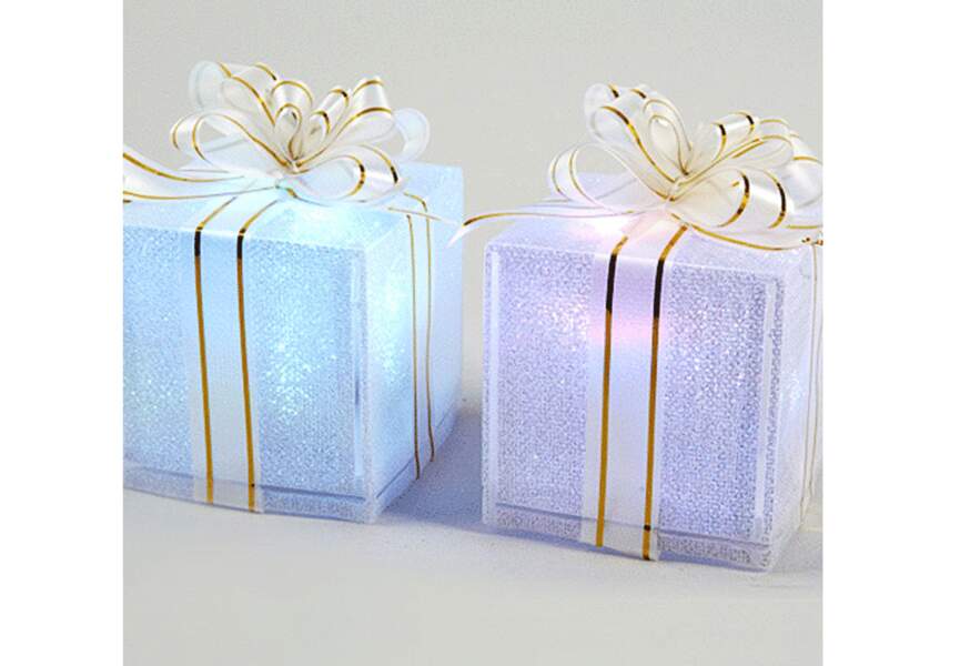 Des cadeaux lumineux LED