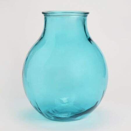 Vase bleu turquoise