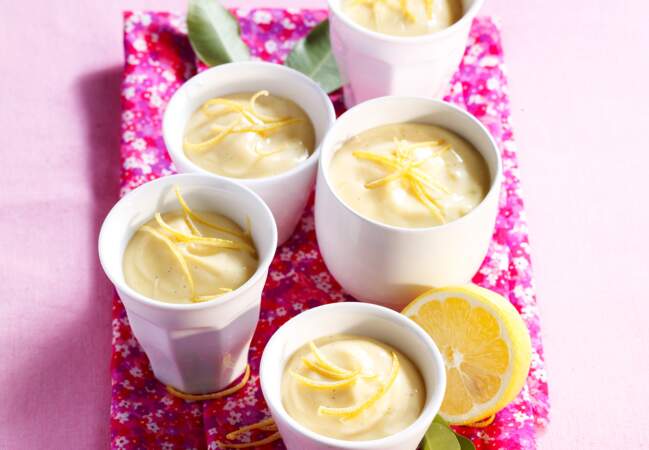 Crème velours vanille citron