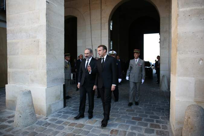Emmanuel Macron et Nikol Pashinyan