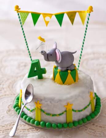 Le gâteau éléphant
