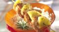 Brochettes de crevettes à l'ananas