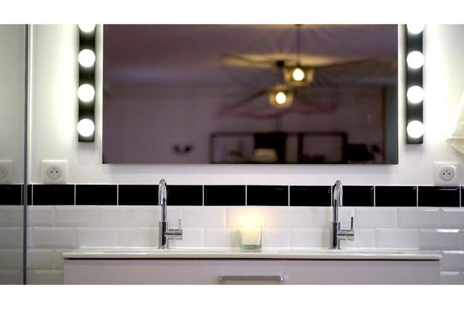 Miroir, appliques et vasques