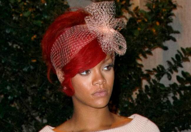 La mèche plaquée de Rihanna