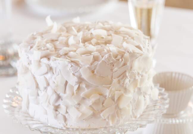 La recette du gâteau tout blanc de Lisa