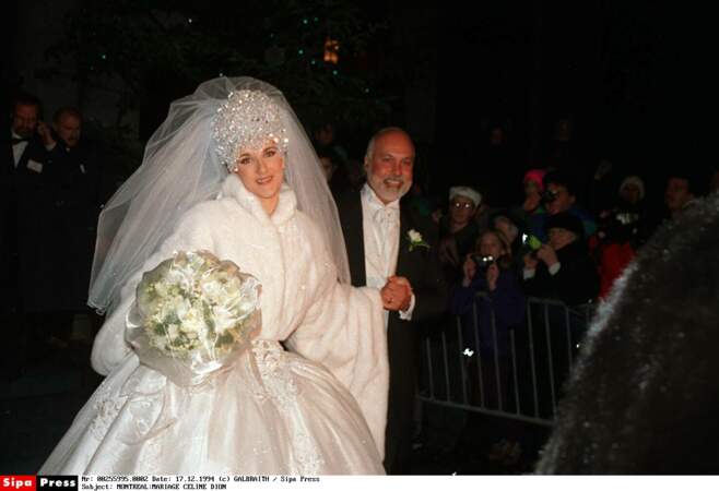 Mariage de Céline Dion et René Angelil : 15 juin 1994.