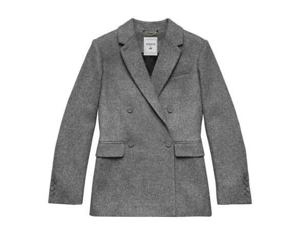 Le tailleur gris : la veste