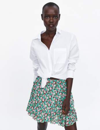 Zara : la jupe à fleurs