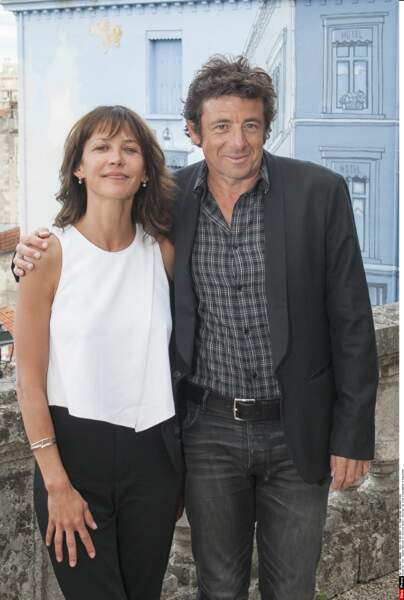 Patrick Bruel et Sophie Marceau, 2014