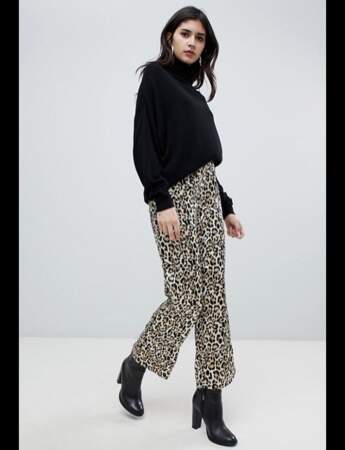 Tendance pantalon imprimé : léopard