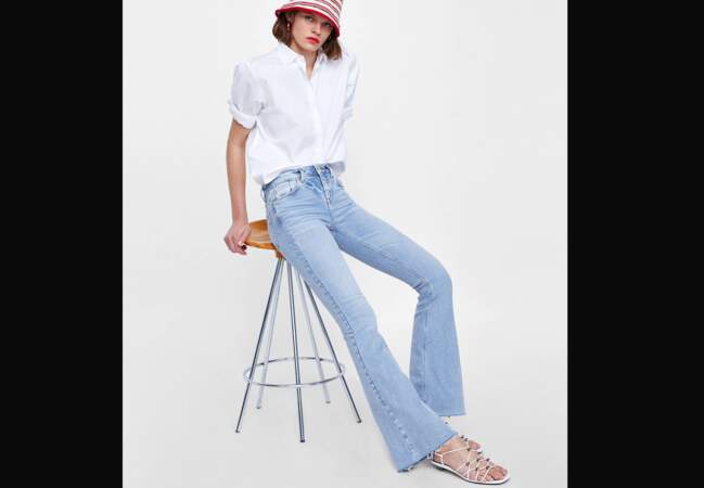 Nouveautés Zara : le jean flare