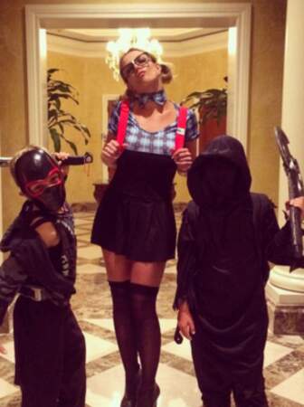 Britney Spears et ses enfants 