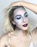 Maquillage d'Halloween effet aquatique 
