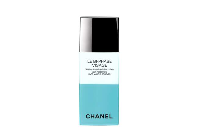 Le Bi-phase Visage Démaquillant antipollution, Chanel : les démaquillants champions