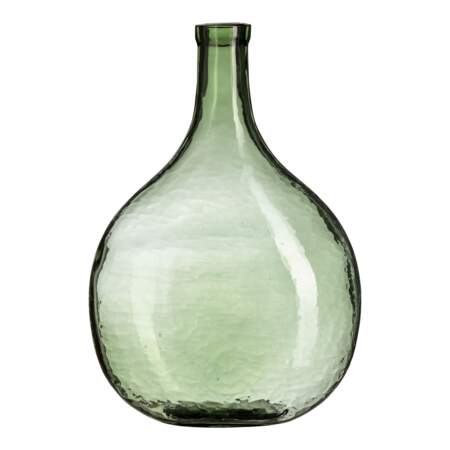Un vase en verre