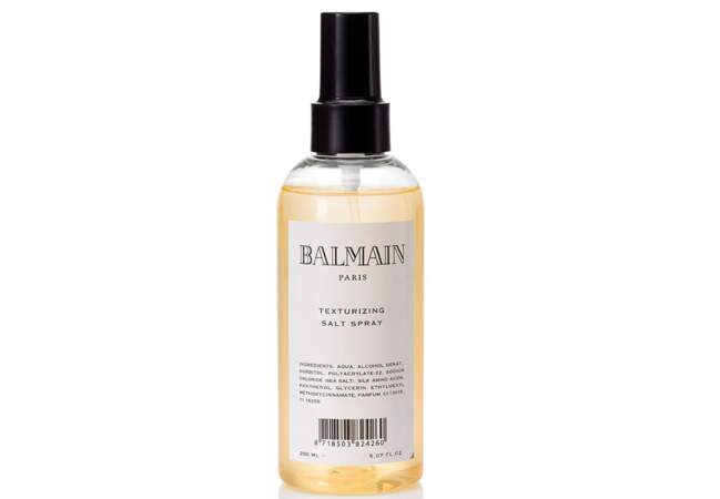 Spray Salin texturisant, Balmain Hair, 16.95 € (disponible en grands magasins)