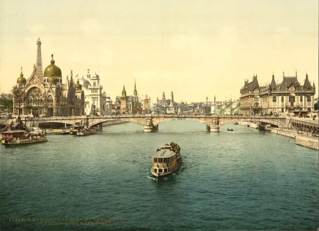 Le pavillon des Nations, lors de l'Exposition universelle de 1900 à Paris