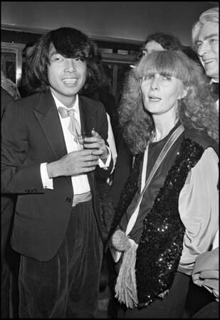 Sonia Rykiel et Kenzo Takada en 1978