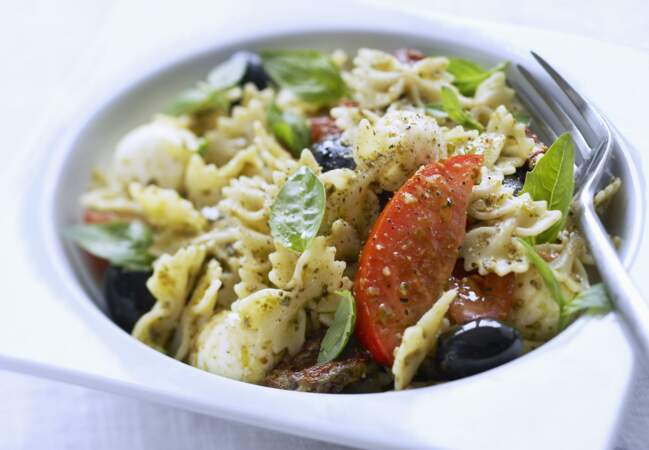 Salade de pâtes italienne aux légumes