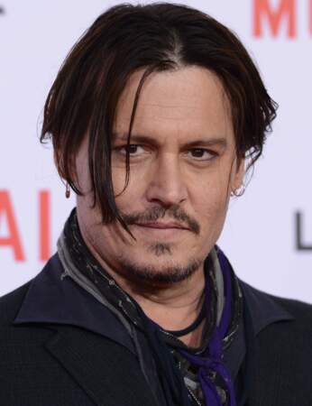 L'acteur Johnny Depp a très peur...