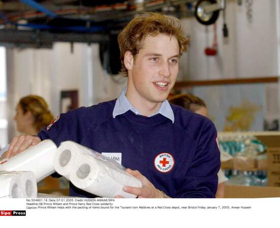 Le prince William, 2005