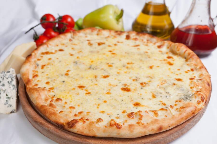 La pizza quatre fromages