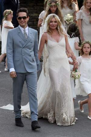 Kate Moss a épousé Jamie Hince en 2011