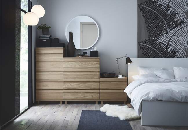 Commode Ikea : l'assemblage design clair