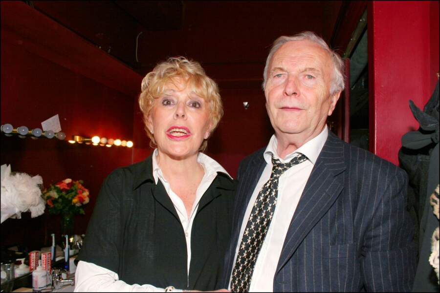 Sylvie Joly et son mari, Pierre