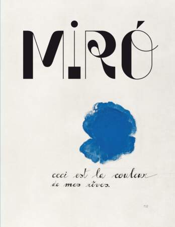 Le catalogue de l'exposition Miro