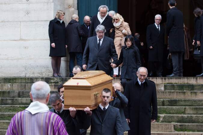 Les obsèques de Michel Galabru avaient lieu à l'église Saint-Roch à Paris, ce mardi 12 janvier matin 