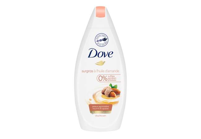 La douche soin surgras à l’huile d’amande Dove