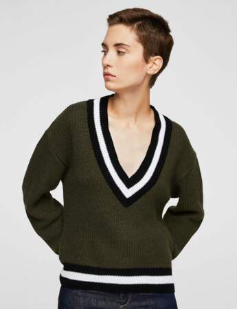 Pull chaud sporty chic