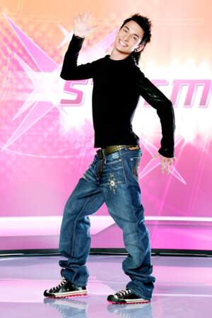Thomas Neuwirth (Conchita Wurst) sur le plateau de l'émission "Starmania" à Vienne, le 28 septembre 2006.