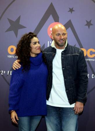 Franck Gastambide et Sabrina Ouazani au 22ème festival du film de comédie de l'Alpe d'Huez le 16 janvier 2019.